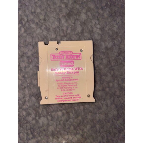 Playskool Teddy Ruxpin lot of 5 cartridges cassettes 1992 - Picture 5 of 5